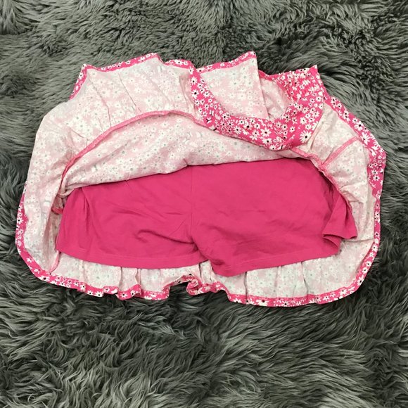CRB | Girl's Skort | Pink | White Floral | Various Sizes - Picture 3 of 3